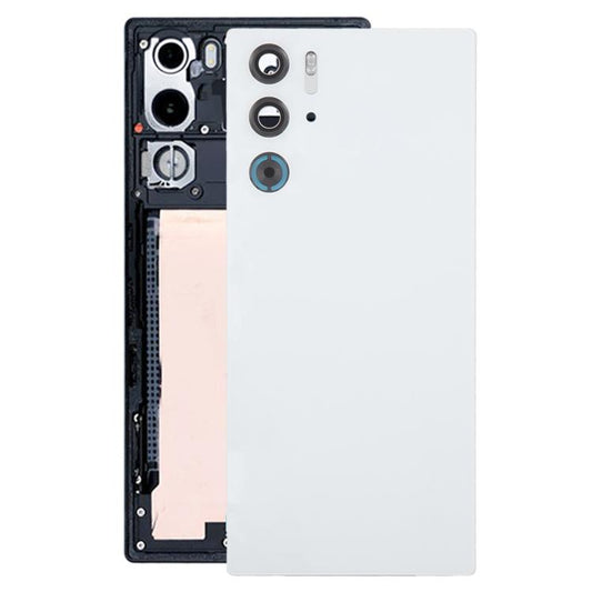 For ZTE nubia RedMagic 9 Pro NX769J Original Glass Back Cover with Camera Lens(White) - For ZTE by buy2fix | Online Shopping UK | buy2fix