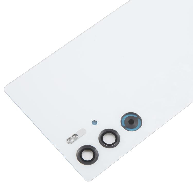 For ZTE nubia RedMagic 9 Pro NX769J Original Glass Back Cover with Camera Lens(White) - For ZTE by buy2fix | Online Shopping UK | buy2fix