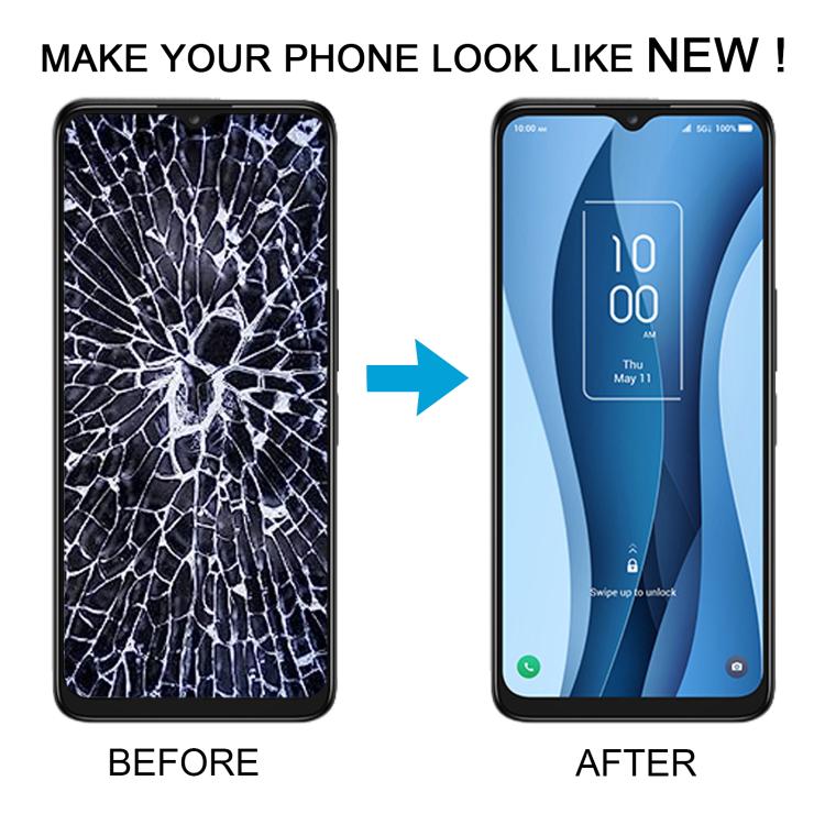 For TCL 40 X 5G T609 OEM LCD Screen Digitizer Full Assembly with Frame - For TCL by buy2fix | Online Shopping UK | buy2fix