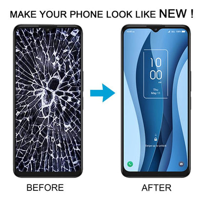 For TCL 40 X 5G T609 OEM LCD Screen Digitizer Full Assembly with Frame - For TCL by buy2fix | Online Shopping UK | buy2fix