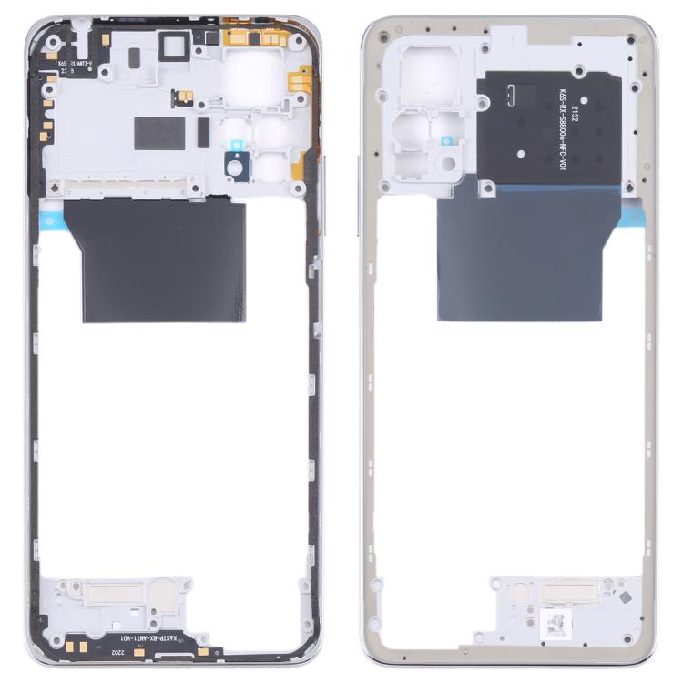 For Xiaomi Redmi Note 11 Pro 4G Middle Frame Bezel Plate (Silver) - Frame Bezel Plate by buy2fix | Online Shopping UK | buy2fix