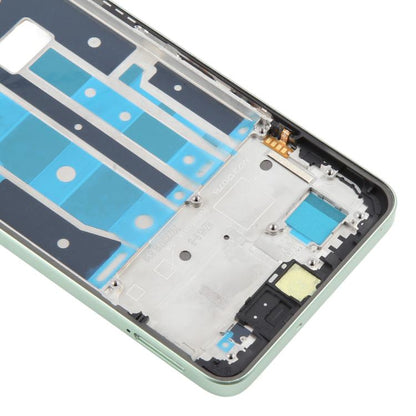 For Realme C67 4G RMX389 Front Housing LCD Frame Bezel Plate (Green) - Frame Bezel Plate by buy2fix | Online Shopping UK | buy2fix