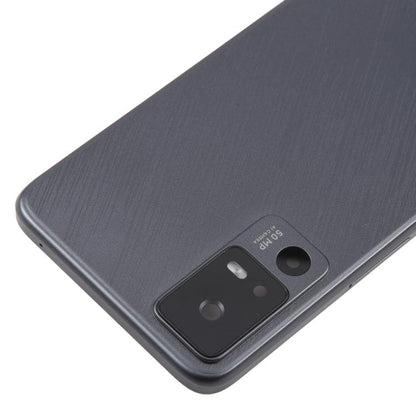 For TCL 40 R T771K Original Back Cover with Camera Lens Cover(Black) - For TCL by buy2fix | Online Shopping UK | buy2fix