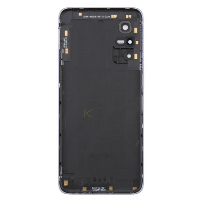 For TCL 40 R T771K Original Back Cover with Camera Lens Cover(Purple) - For TCL by buy2fix | Online Shopping UK | buy2fix