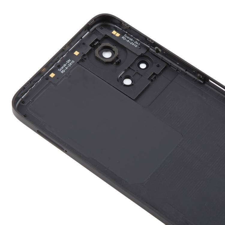 For TCL 50 LE Original Back Cover with Camera Lens Cover(Black) - For TCL by buy2fix | Online Shopping UK | buy2fix