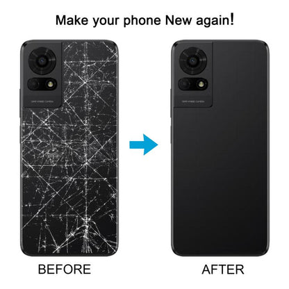 For TCL 50 LE Original Back Cover with Camera Lens Cover(Black) - For TCL by buy2fix | Online Shopping UK | buy2fix