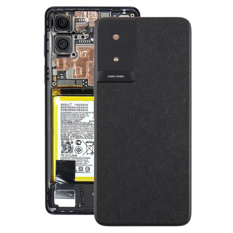 For TCL K24 Original Back Cover with Camera Lens Cover(Black) - For TCL by buy2fix | Online Shopping UK | buy2fix