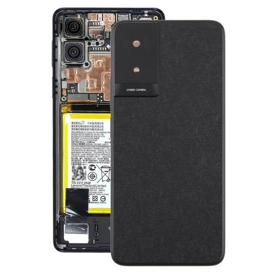 For TCL K24 Original Back Cover with Camera Lens Cover(Black) - For TCL by buy2fix | Online Shopping UK | buy2fix