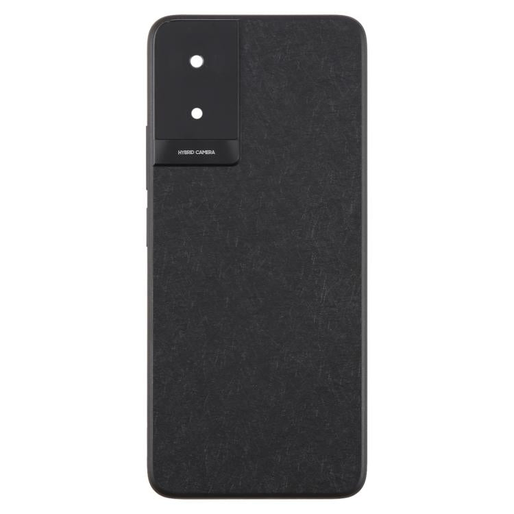 For TCL K24 Original Back Cover with Camera Lens Cover(Black) - For TCL by buy2fix | Online Shopping UK | buy2fix