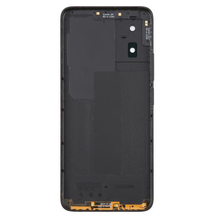 For TCL K24 Original Back Cover with Camera Lens Cover(Black) - For TCL by buy2fix | Online Shopping UK | buy2fix