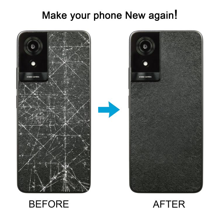 For TCL K24 Original Back Cover with Camera Lens Cover(Black) - For TCL by buy2fix | Online Shopping UK | buy2fix