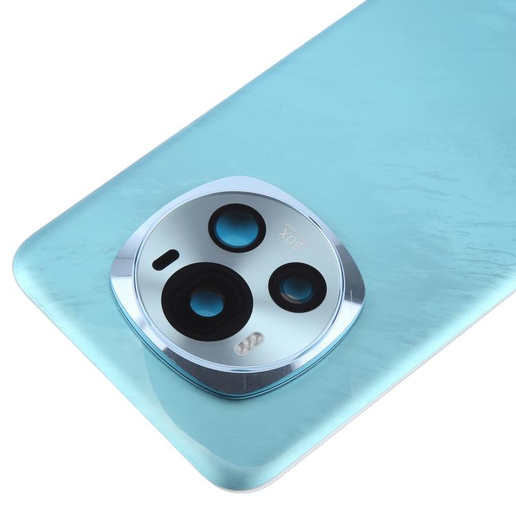 For Honor Magic6 Back Cover with Camera Lens Cover(Green) - Back Cover by buy2fix | Online Shopping UK | buy2fix