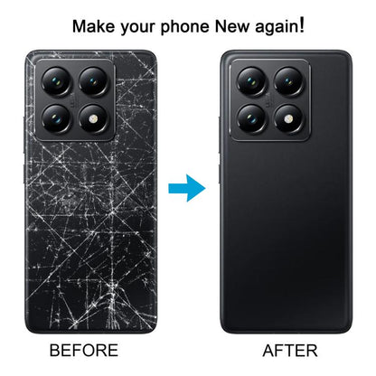 For Xiaomi 14T OEM Back Cover(Black) - Back Cover by buy2fix | Online Shopping UK | buy2fix