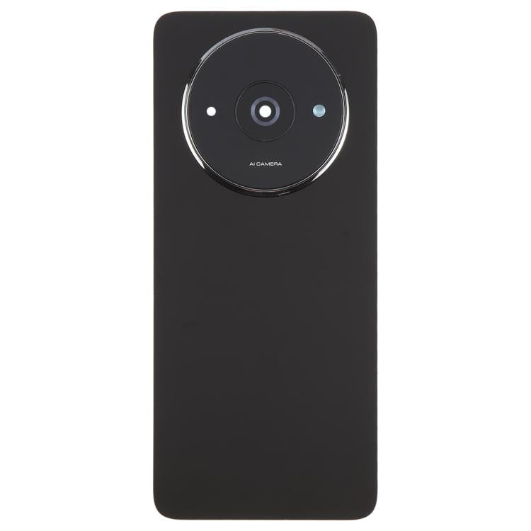 For Xiaomi Redmi A3 4G OEM Back Cover with Camera Lens Cover(Black) - Back Cover by buy2fix | Online Shopping UK | buy2fix