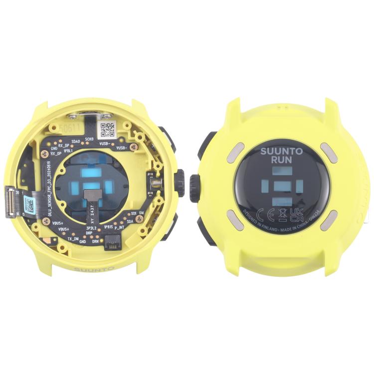 For Suunto Run Lime Original Back Cover Full Assembly (Yellow) - Other by buy2fix | Online Shopping UK | buy2fix
