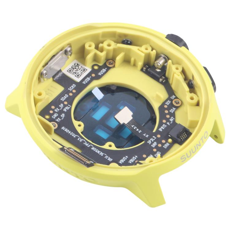 For Suunto Run Lime Original Back Cover Full Assembly (Yellow) - Other by buy2fix | Online Shopping UK | buy2fix