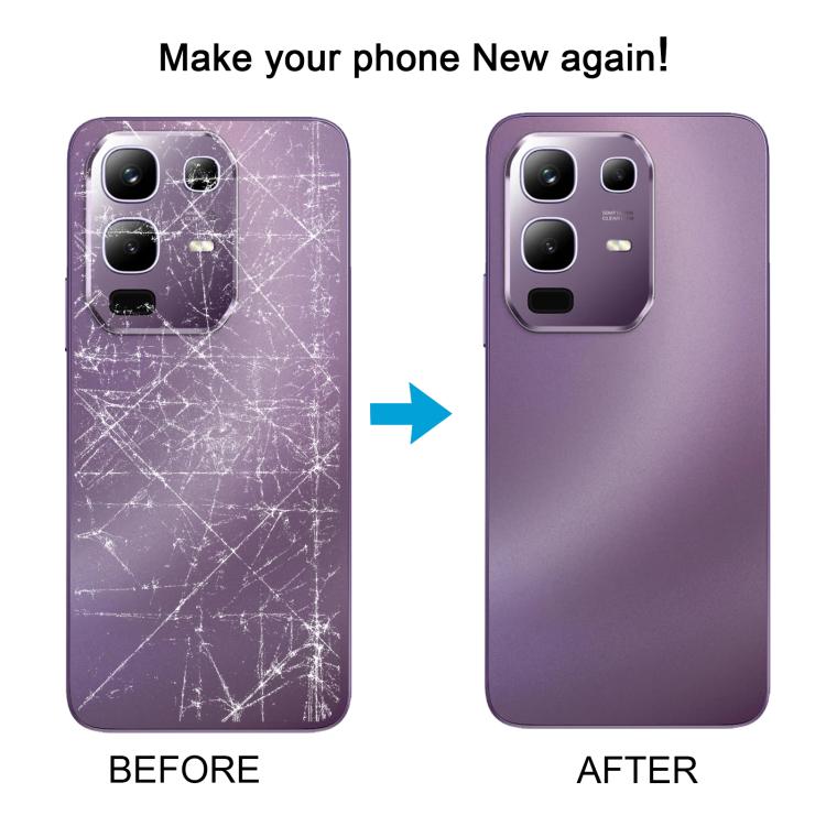 For Infinix Note 50x 5G X6857B Original Leather Back Cover(Pink) - Back Cover by buy2fix | Online Shopping UK | buy2fix