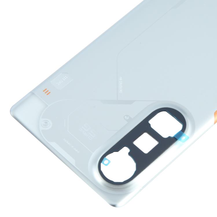 For Tecno Pova Curve 5G LJ8k Original Back Cover(Silver) - Back Cover by buy2fix | Online Shopping UK | buy2fix