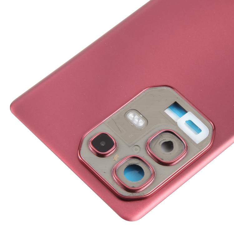 For Infinix Note 50s 5G X6870 Original Back Cover(Wine Red) - Back Cover by buy2fix | Online Shopping UK | buy2fix