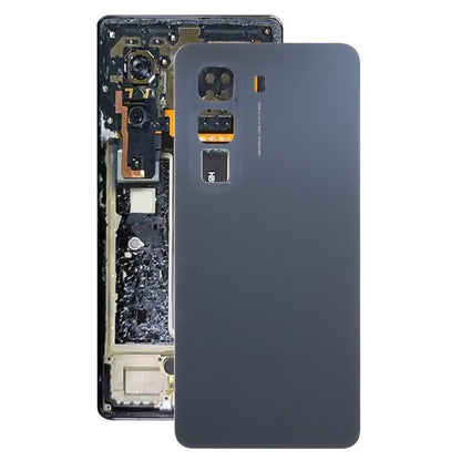For Infinix Hot 50 4G X6882 X6882B Original Back Cover(Black) - Back Cover by buy2fix | Online Shopping UK | buy2fix