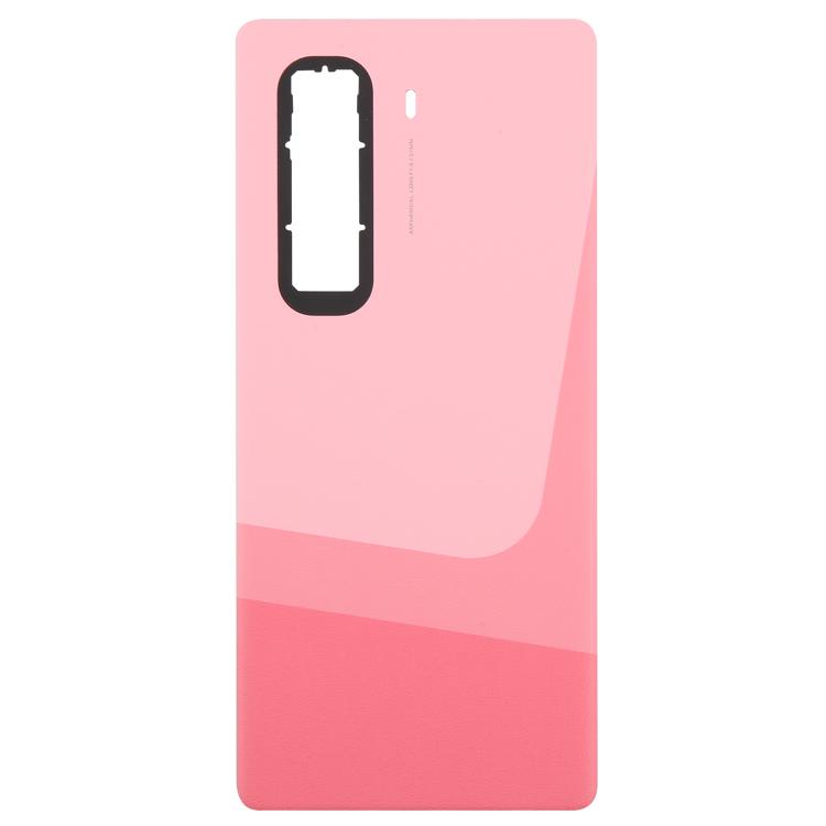 For Infinix Hot 50 Pro+ 4G X6880 Original Leather Back Cover(Pink) - Back Cover by buy2fix | Online Shopping UK | buy2fix