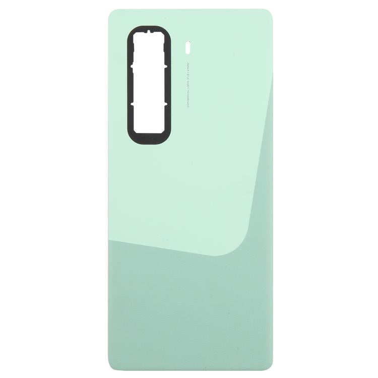 For Infinix Hot 50 Pro+ 4G X6880 Original Leather Back Cover(Green) - Back Cover by buy2fix | Online Shopping UK | buy2fix