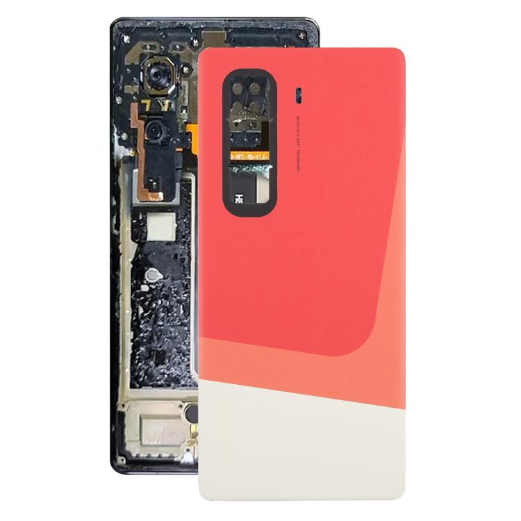 For Infinix Hot 50 Pro+ 4G X6880 Original Leather Back Cover(Red) - Back Cover by buy2fix | Online Shopping UK | buy2fix