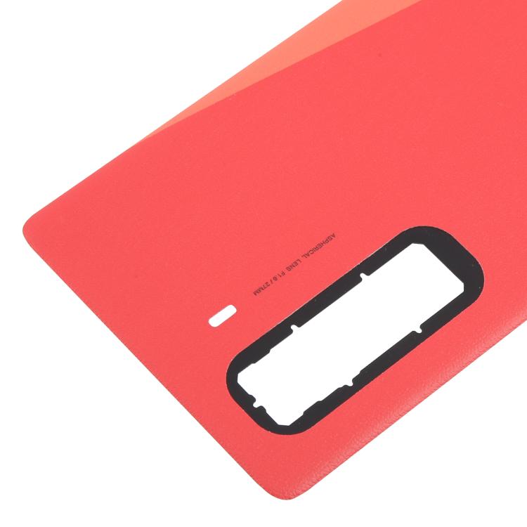For Infinix Hot 50 Pro+ 4G X6880 Original Leather Back Cover(Red) - Back Cover by buy2fix | Online Shopping UK | buy2fix