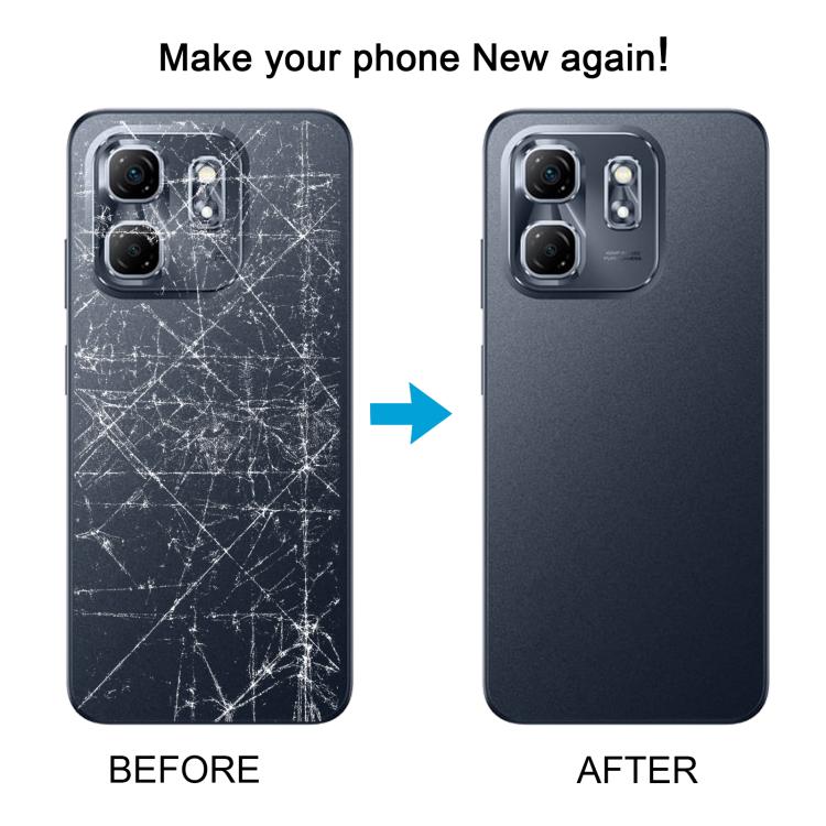 For Infinix Hot 50i 4G X6531 X6531B Original Back Cover(Silver) - Back Cover by buy2fix | Online Shopping UK | buy2fix