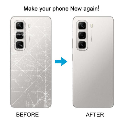 For Infinix Hot 50 Pro 4G X6881 Original Back Cover(Blue) - Back Cover by buy2fix | Online Shopping UK | buy2fix