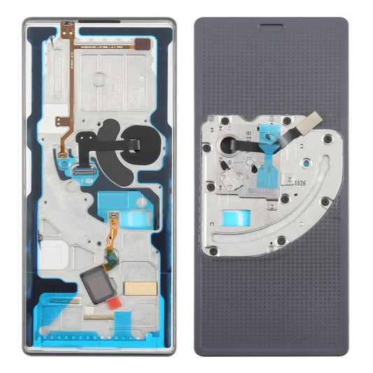 For LG Wing 5G Original Front Housing LCD Frame Bezel Plate - For LG by buy2fix | Online Shopping UK | buy2fix
