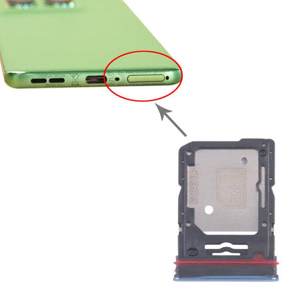 For Motorola Edge 60 10pcs Original SIM Card Tray + SIM Card Tray / Micro SD Card Tray (Blue) - Card Socket by buy2fix | Online Shopping UK | buy2fix