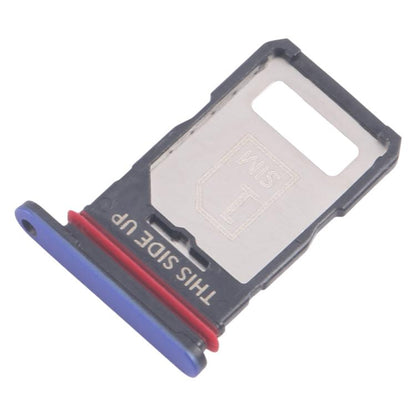 For Motorola Edge 60 Pro 10pcs Original SIM Card Tray + SIM Card Tray (Blue) - Card Socket by buy2fix | Online Shopping UK | buy2fix