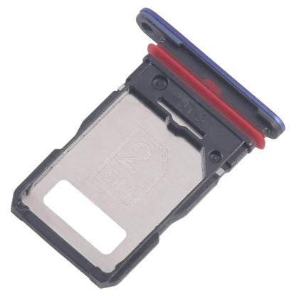 For Motorola Edge 60 Pro 10pcs Original SIM Card Tray + SIM Card Tray (Blue) - Card Socket by buy2fix | Online Shopping UK | buy2fix