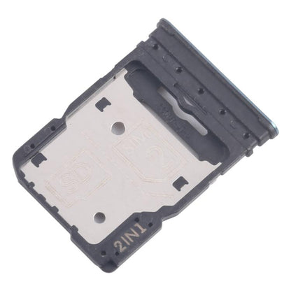 For Motorola Edge 60 Fusion 10pcs Original SIM Card Tray + SIM Card Tray / Micro SD Card Tray (Green) - Card Socket by buy2fix | Online Shopping UK | buy2fix