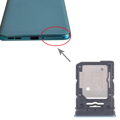 For Motorola Edge 60 Fusion 10pcs Original SIM Card Tray + SIM Card Tray / Micro SD Card Tray (Green) - Card Socket by buy2fix | Online Shopping UK | buy2fix