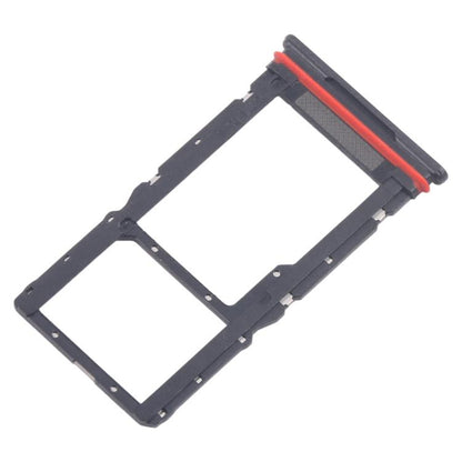 For Motorola Moto G56 10pcs Original SIM Card Tray + Micro SD Card Tray (Black) - Card Socket by buy2fix | Online Shopping UK | buy2fix