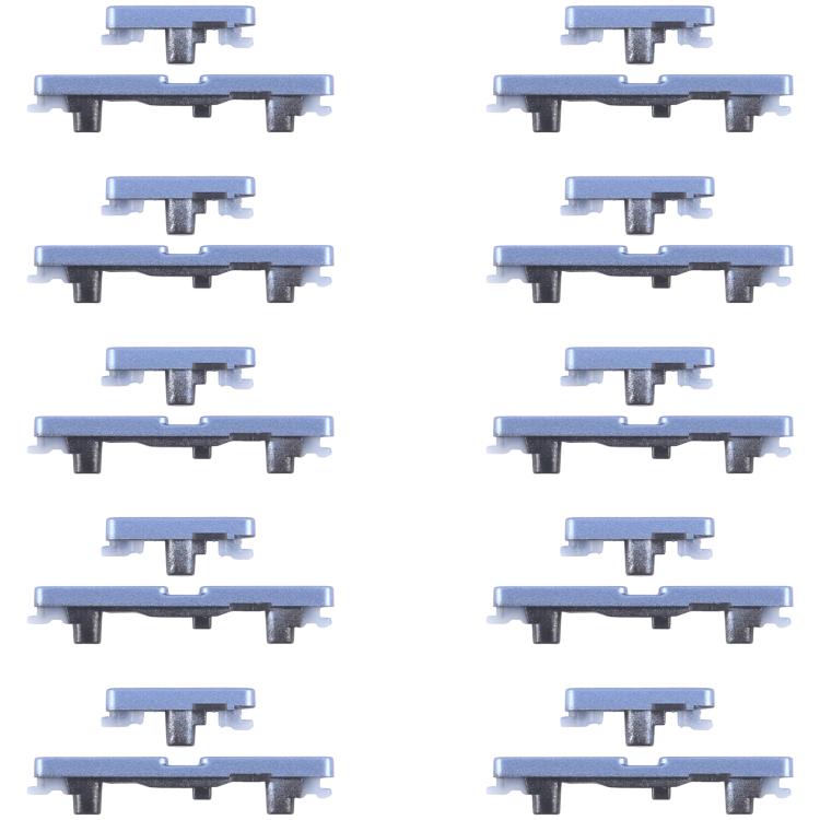 For Motorola G96 10pairs Power Button and Volume Control Button (Blue) - Others by buy2fix | Online Shopping UK | buy2fix