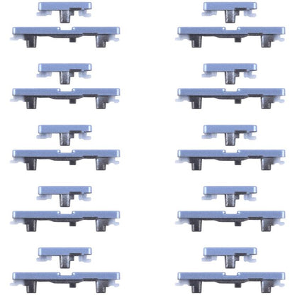 For Motorola G96 10pairs Power Button and Volume Control Button (Blue) - Others by buy2fix | Online Shopping UK | buy2fix