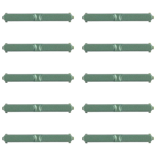 For Motorola Moto G Power 2025 5G 10pcs Power Button and Volume Control Button (Green) - Others by buy2fix | Online Shopping UK | buy2fix