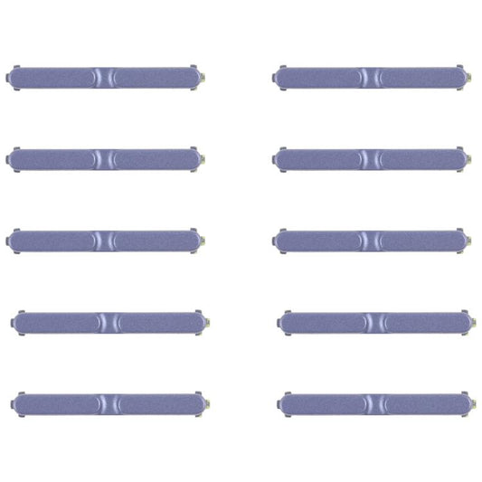 For Motorola Moto G Power 2025 5G 10pcs Power Button and Volume Control Button (Grey) - Others by buy2fix | Online Shopping UK | buy2fix