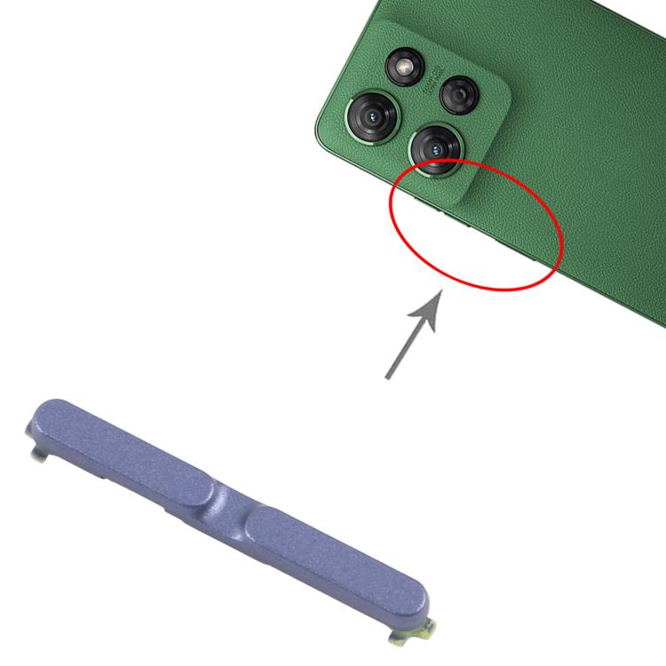 For Motorola Moto G Power 2025 5G 10pcs Power Button and Volume Control Button (Grey) - Others by buy2fix | Online Shopping UK | buy2fix