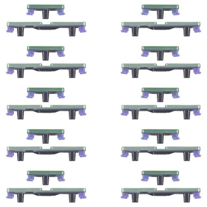 For Motorola Edge 60 10pairs Power Button and Volume Control Button (Green) - Others by buy2fix | Online Shopping UK | buy2fix