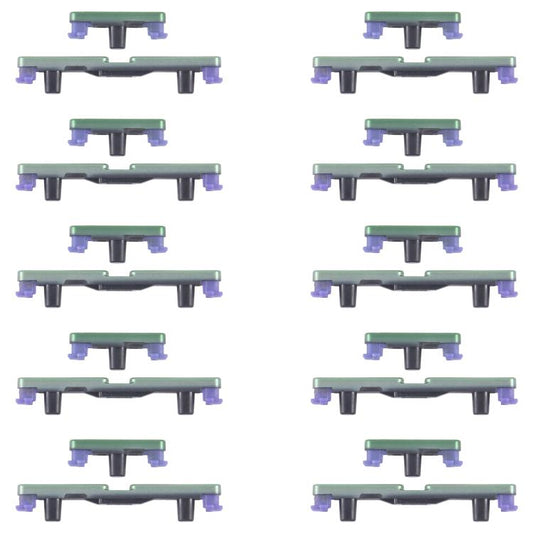 For Motorola Edge 60 10pairs Power Button and Volume Control Button (Green) - Others by buy2fix | Online Shopping UK | buy2fix