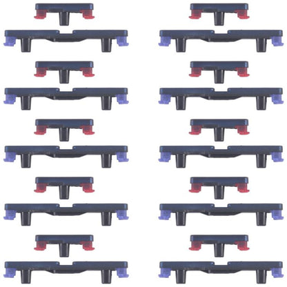 For Motorola Edge 60 10pairs Power Button and Volume Control Button (Blue) - Others by buy2fix | Online Shopping UK | buy2fix