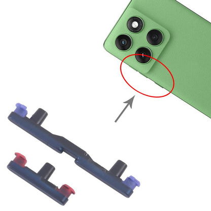 For Motorola Edge 60 10pairs Power Button and Volume Control Button (Blue) - Others by buy2fix | Online Shopping UK | buy2fix