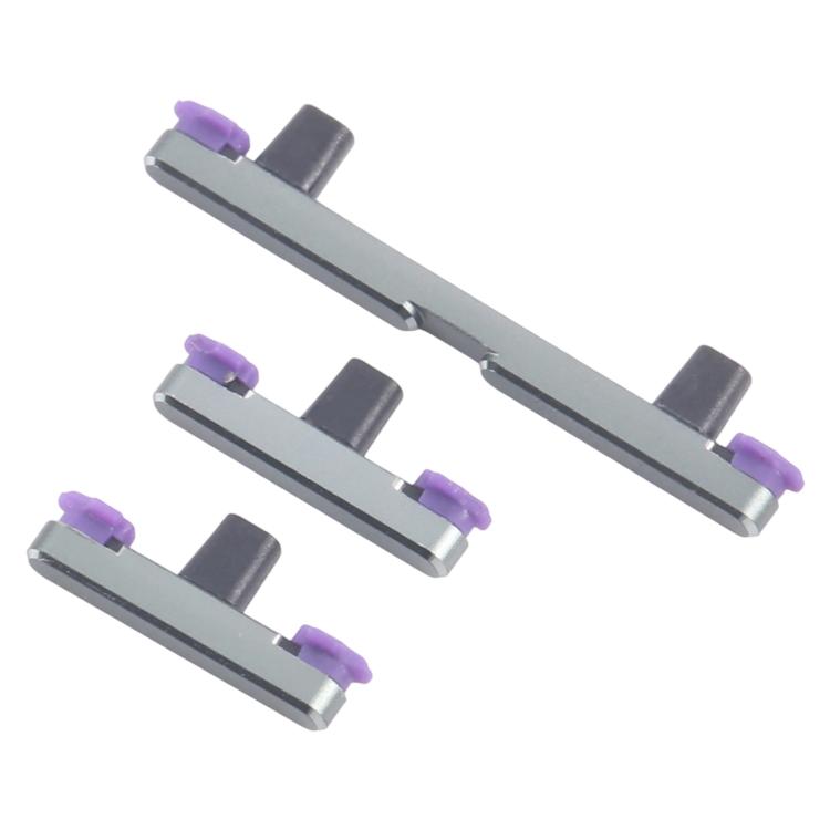 For Motorola Edge 60 Pro 10pairs Power Button and Volume Control Button (Grey) - Others by buy2fix | Online Shopping UK | buy2fix