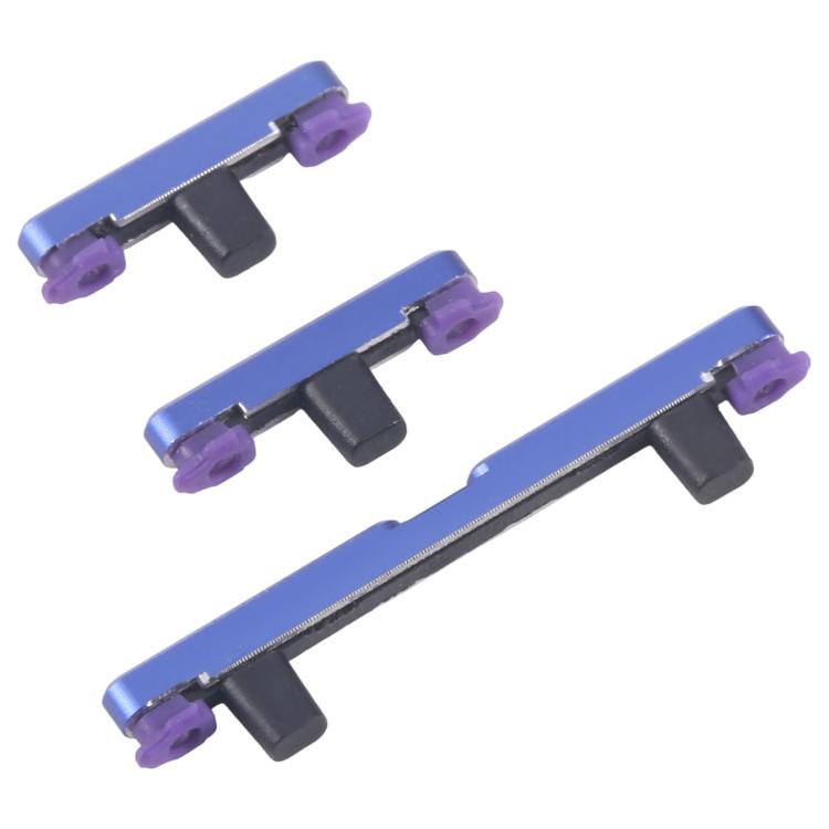 For Motorola Edge 60 Pro 10pairs Power Button and Volume Control Button (Blue) - Others by buy2fix | Online Shopping UK | buy2fix