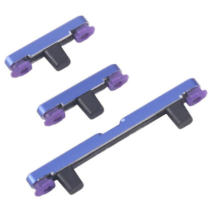 For Motorola Edge 60 Pro 10pairs Power Button and Volume Control Button (Blue) - Others by buy2fix | Online Shopping UK | buy2fix