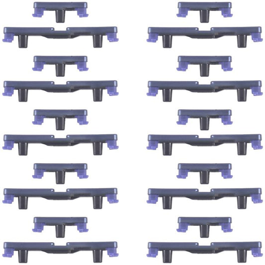 For Motorola Edge 60 Fusion 10pairs Power Button and Volume Control Button (Blue) - Others by buy2fix | Online Shopping UK | buy2fix